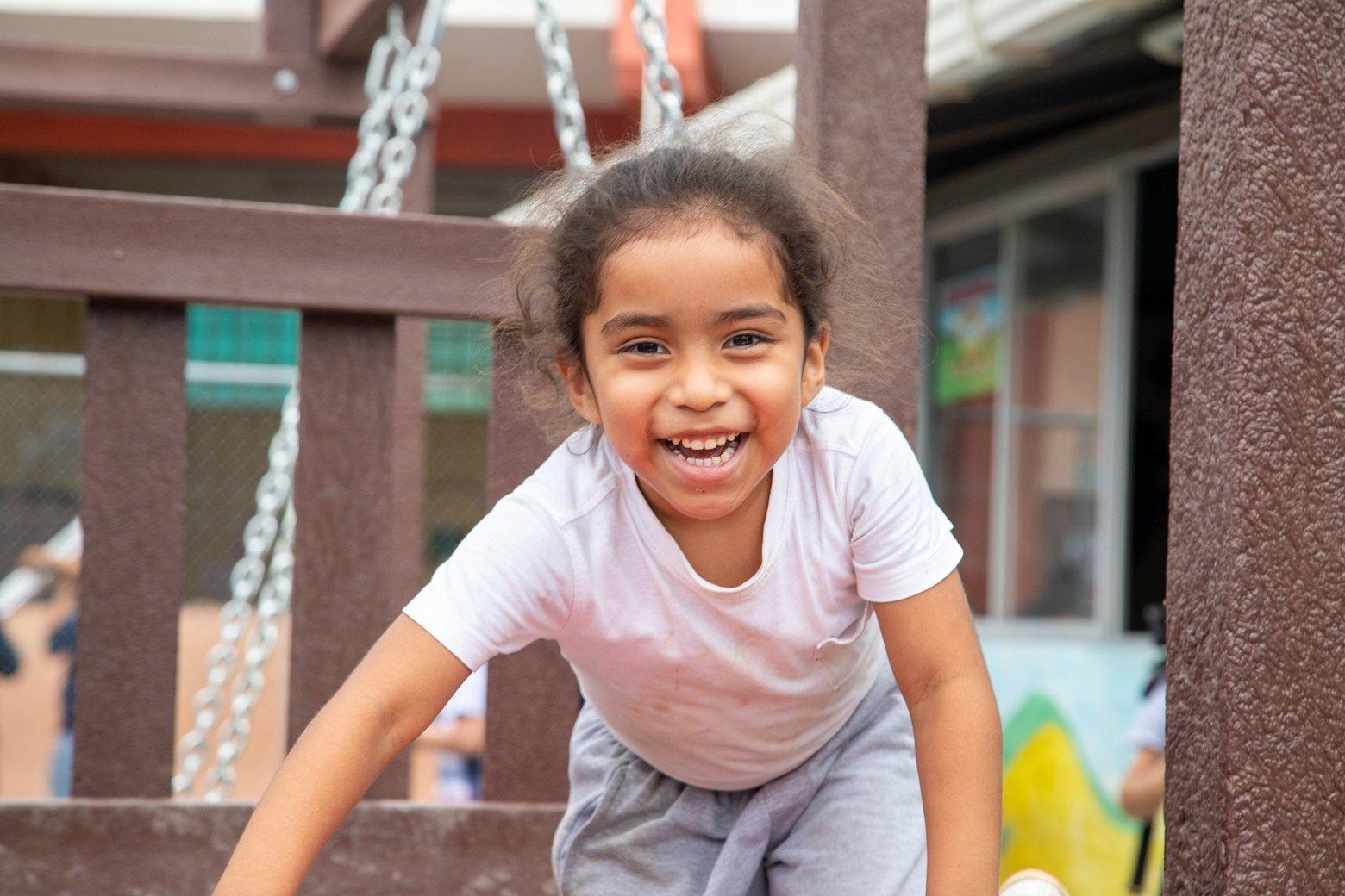 Our_Values_Girl_Playground_Laugh_recycle_campaign